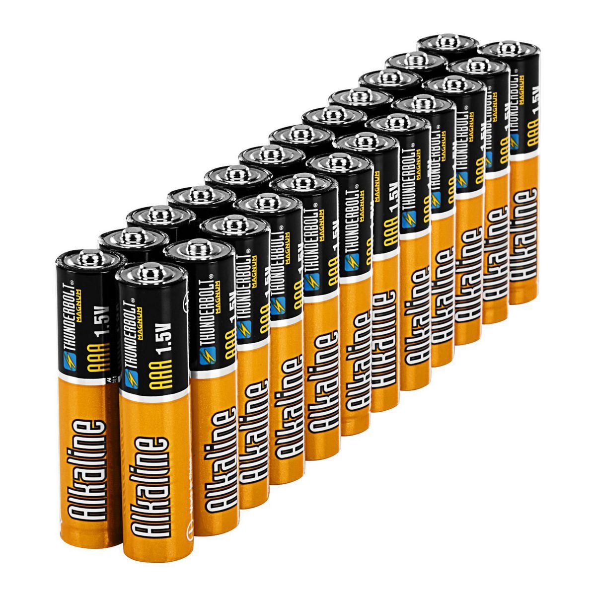 THUNDERBOLT MAGNUM AAA Alkaline Batteries, 24 Pack