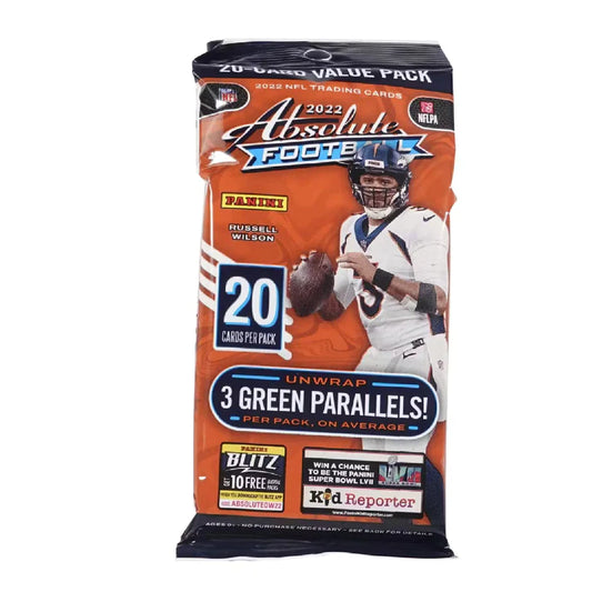 2022 Panini Absolute Football Jumbo Value Pack