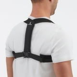 Mueller Sports Medicine Adjustable Posture Support, Black, Unisex, One Size Fits Most,