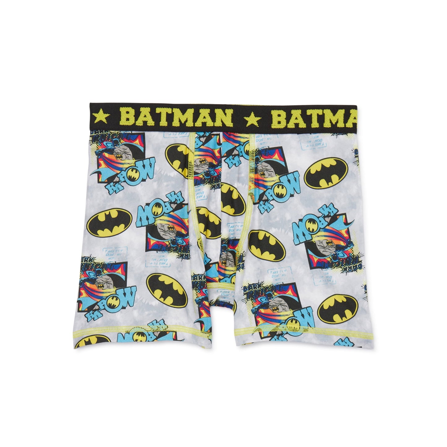 Batman Boys Performance Boxer Briefs Underwear, 4-Pack, Sizes 4-10