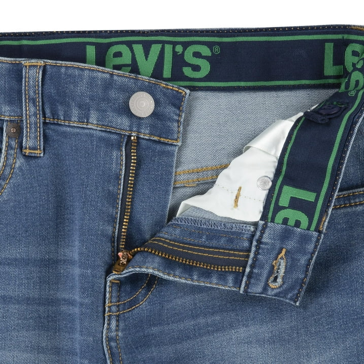Levis Boys 511 Slim Flex Stretch Jeans in Size 16 - Well Worn Eco