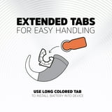 Energizer Hearing Aid Batteries Size 10, Yellow Tab, 32 Pack