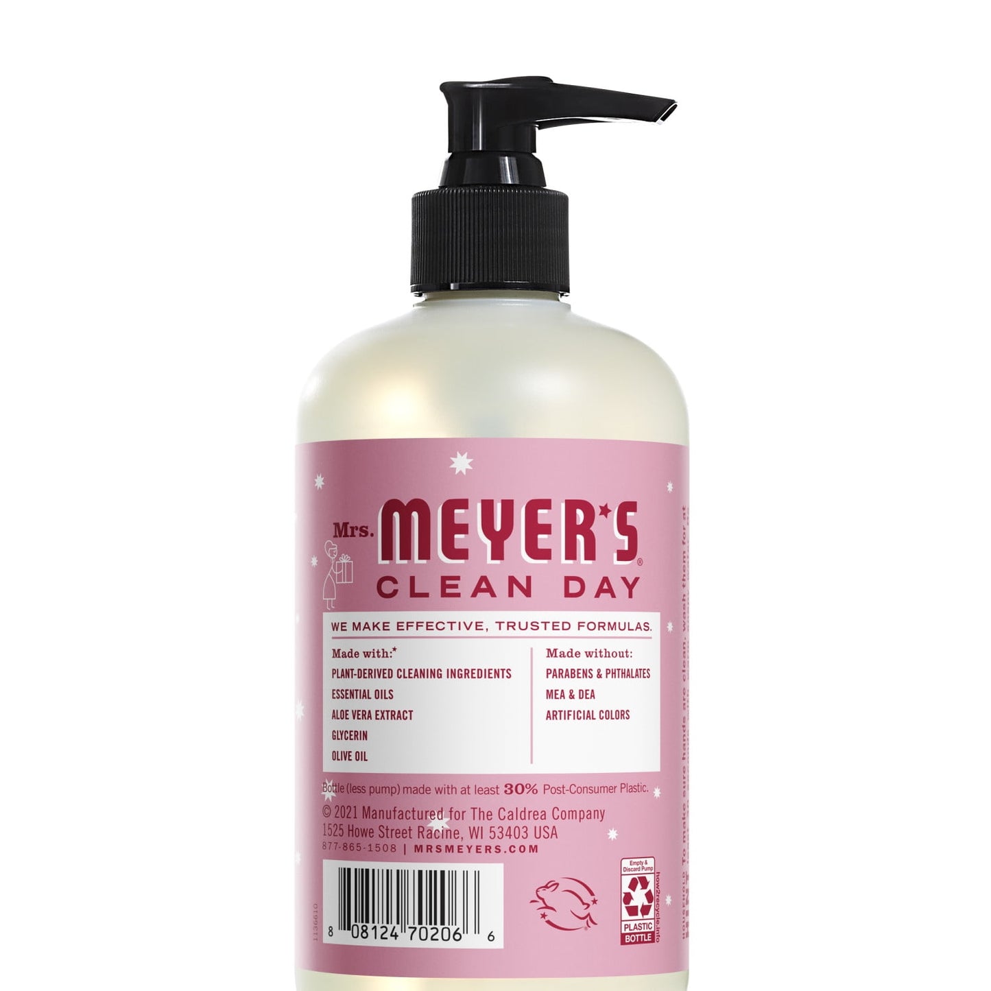 Mrs. Meyer's Clean Day Liquid Hand Soap, Peppermint, 12.5 oz