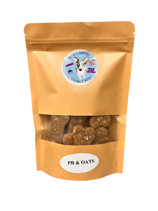 Blue's Barking Bakery Peanut Butter and Oat Dog Treats
