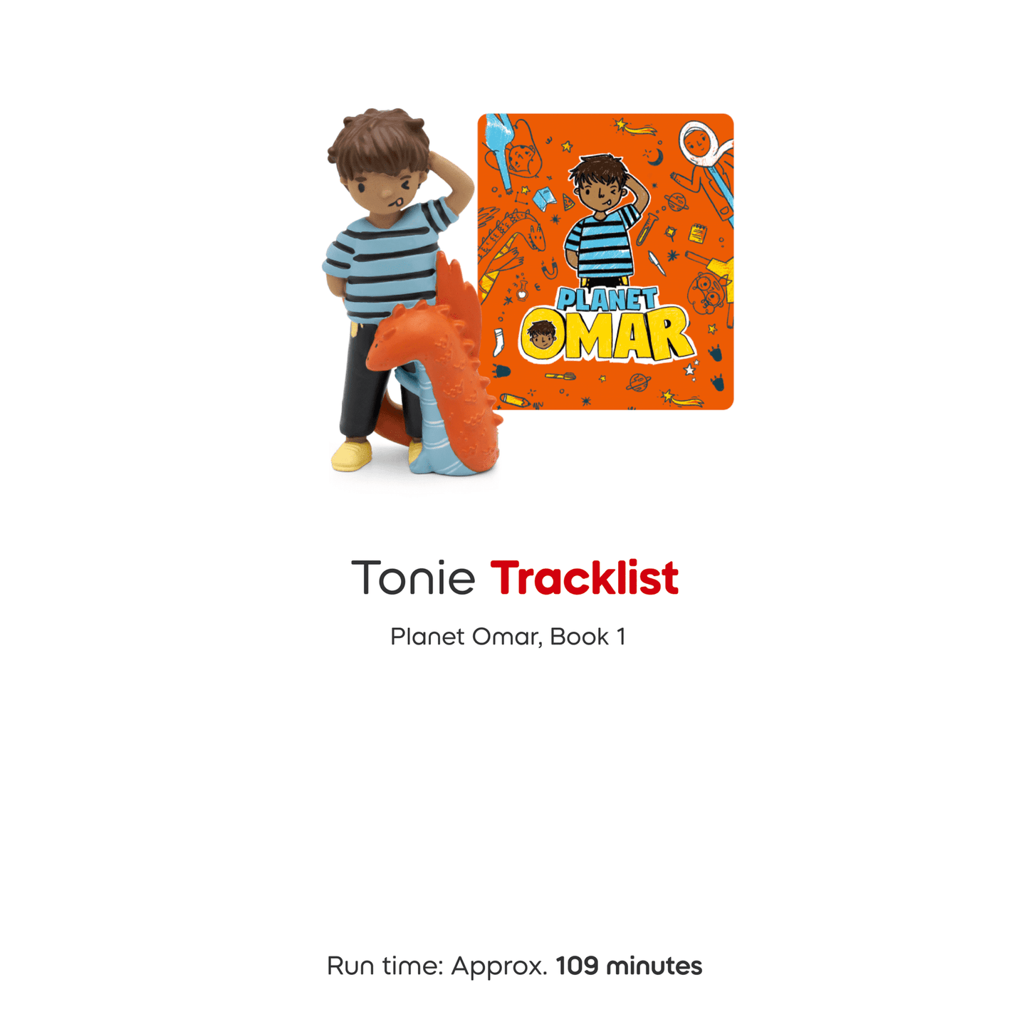 tonies Planet Omar: Accidental Trouble Magnet Audio Toy Figurine, Age Group 8+