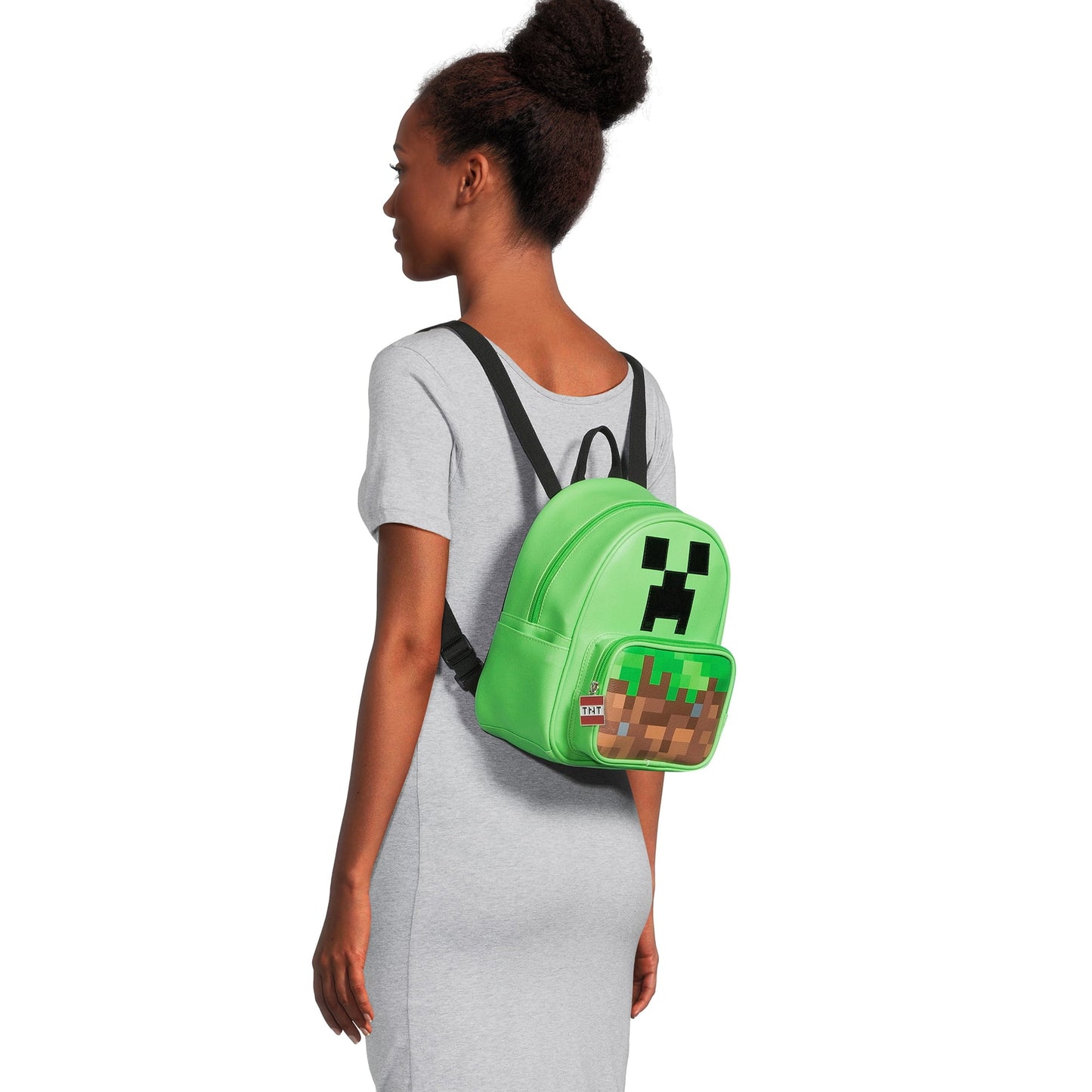 Minecraft Creeper Women's Mini Dome Backpack, Green