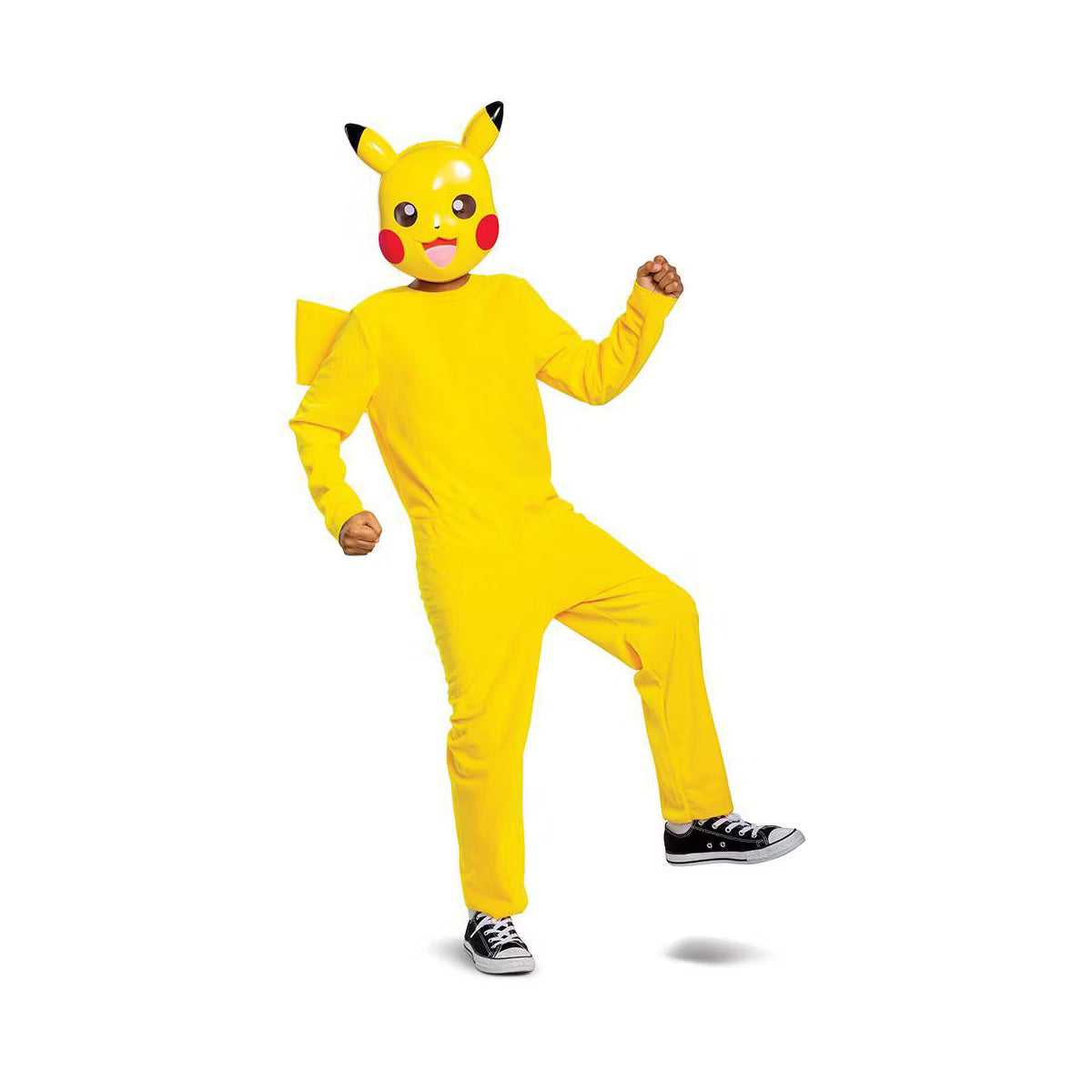 Pokémon Pikachu Kids' Classic Halloween Costume Jumpsuit M (7-8)
