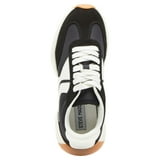 Steve Madden Women's Athletic Jogger Sneaker - Black/White - Size 7