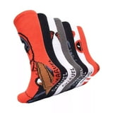 Marvel Mens Deadpool 7 Days of Cozy Crew Socks (Mens Shoe Size: 6 - 12)