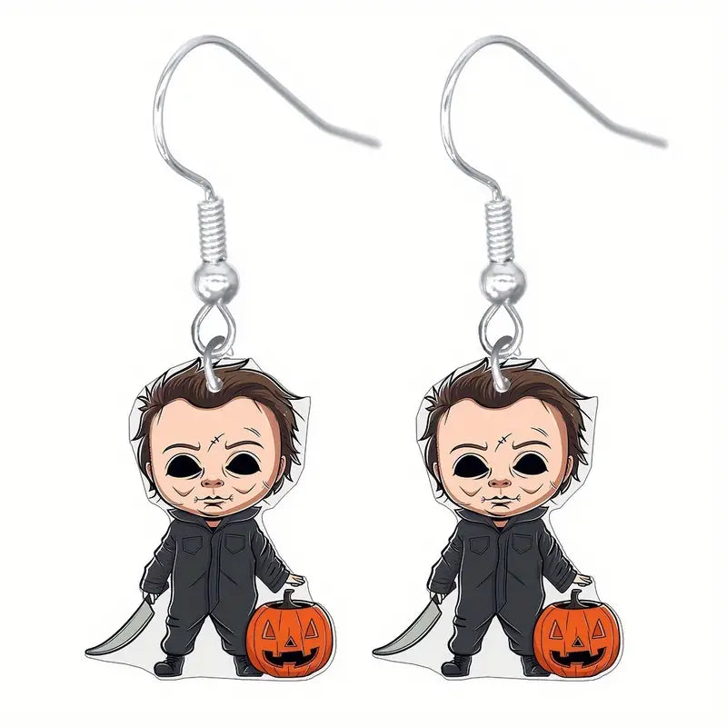 Halloween Cartoon Character Earrings