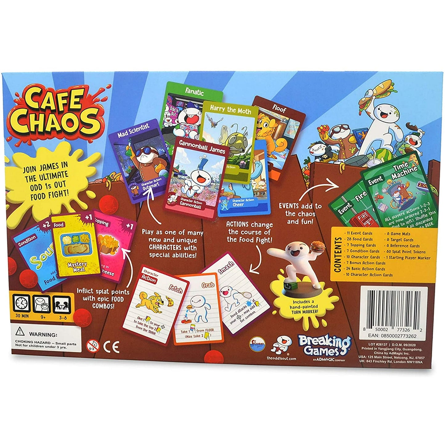 Cafe Chaos: An Odd 1s Out Card Game