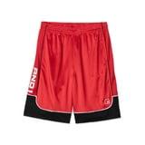 AND1 Men and Big Men's All Court Colorblock 11" Shorts, up to Size 3XL