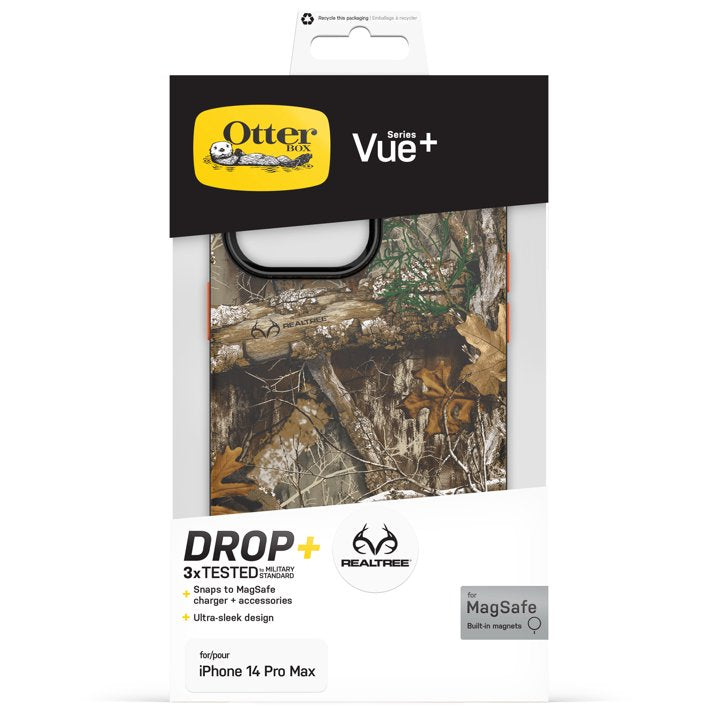 OtterBox Vue Series+ Case for Apple iPhone 14 Pro Max - RealTree Blaze Edge