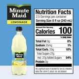Minute Maid Real Fruit Lemonade, 20 fl oz Bottle