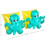 Coconut Grove by Sunnylife -Kids, Unisex Inflatable Swim Arm Bands Oscar the Octopus, Green-Age 3-6 Years-Pool & Float Toy