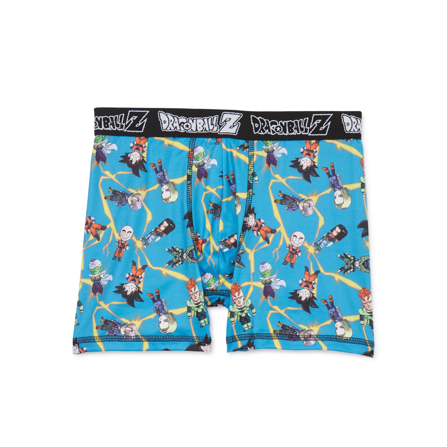 Dragon Ball Z Boys Allover Print Boxer Briefs, 4-Pack, Size S