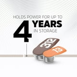 Energizer Hearing Aid Batteries Size 10, Yellow Tab, 32 Pack