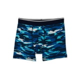 Wonder Nation Boys Camo Boxer Brief Underwear, 3-Pack, Sizes S-XL