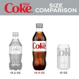 Diet Coke Diet Cola Soda Pop, 16.9 fl oz Bottle