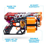 X-Shot Skins Dread Dart Blaster - Boom (12 Darts) by ZURU, Ages 8 Plus