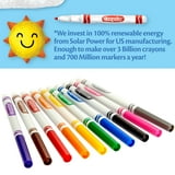 Crayola Fine Line Markers, Classic Colors, 10 Count, Back to School Supplies for Kids and Teachers, Gifts