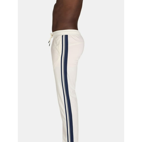 Athletic Works Men's Track Pants, 30.5" Inseam, Size 2XL, Winter White