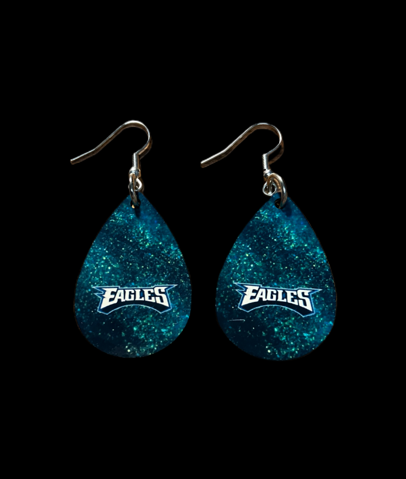 Eagles Teardrop Earrings