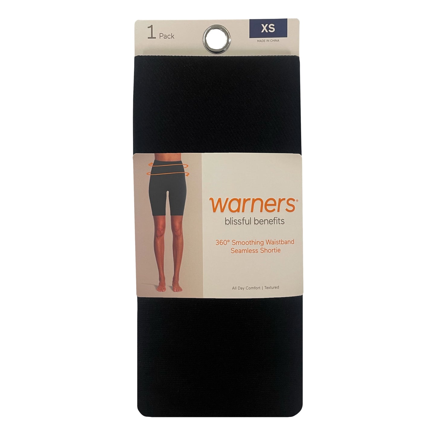 Warner's Women's Seamless Twill Shortie, 1-Pack