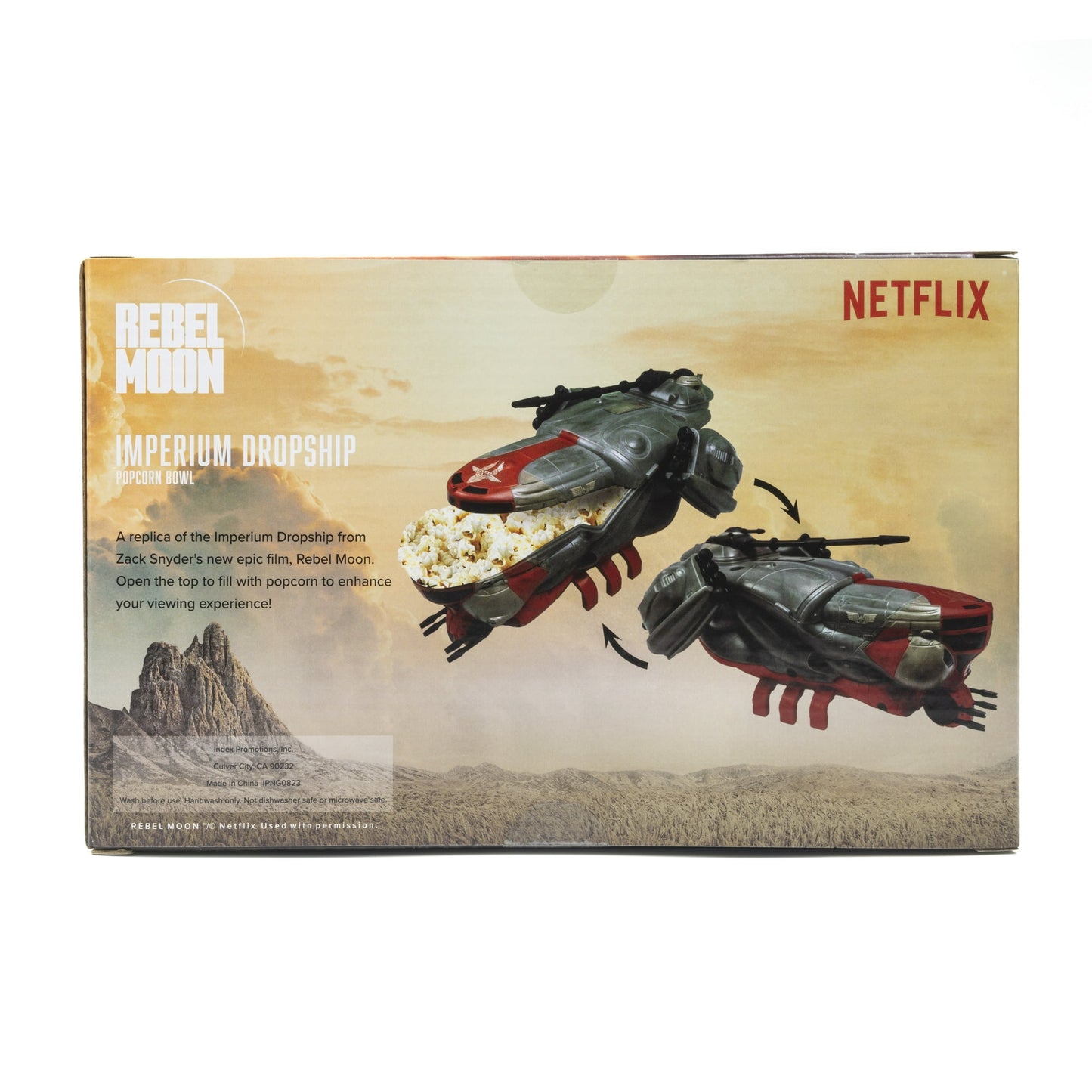 Netflix Exclusive Rebel Moon Dropship Bowl