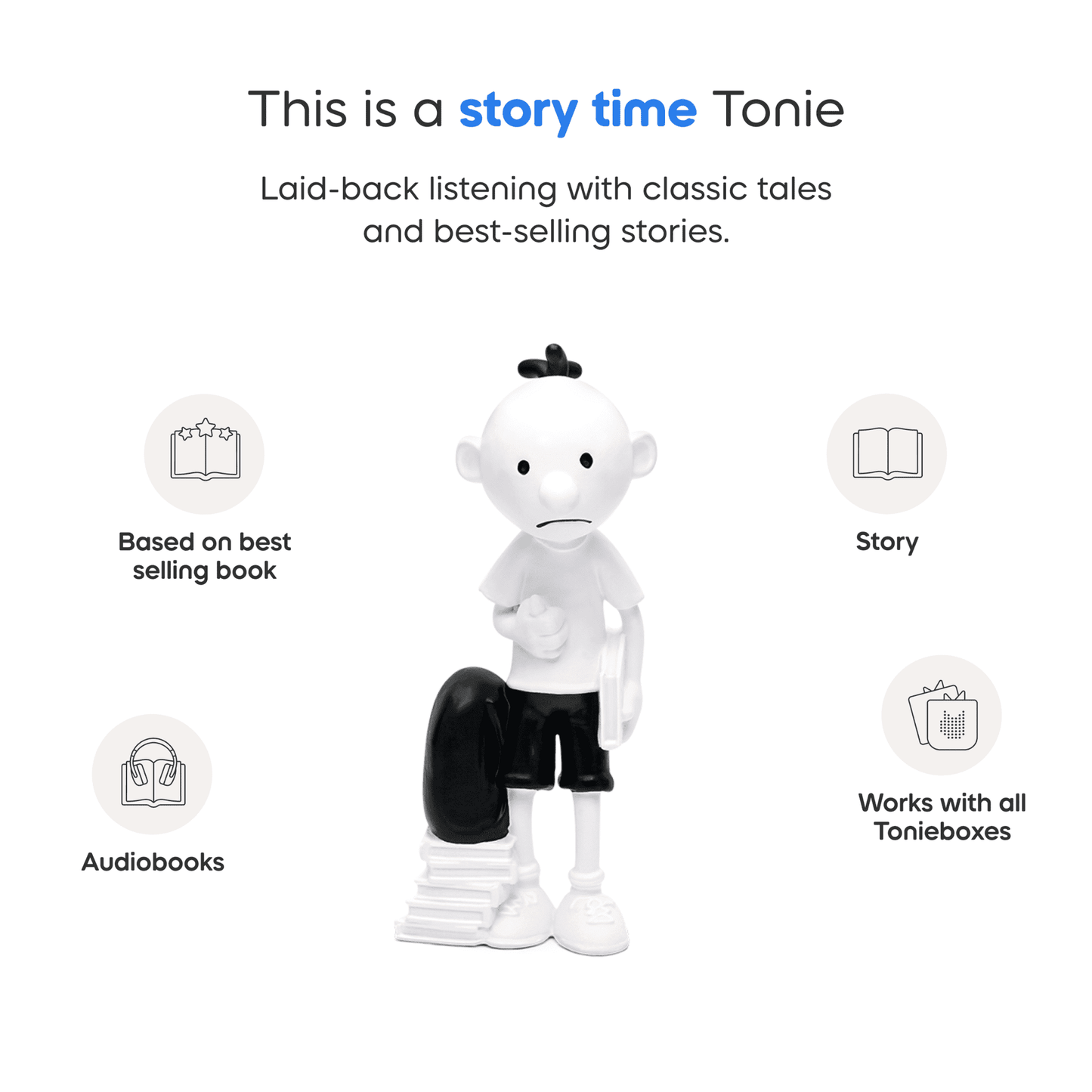 tonies Diary of a Wimpy Kid Audio Toy Figurine, Age Group 7+