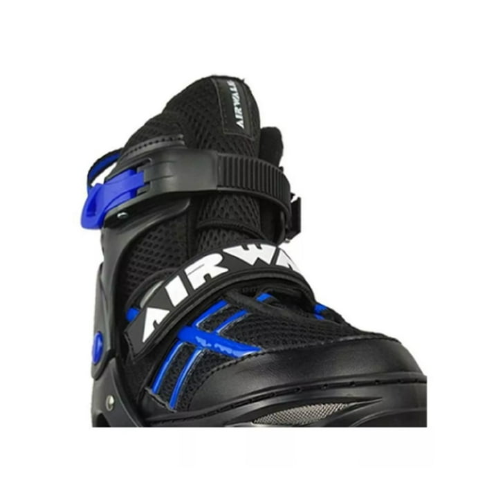 Airwalk Kids Youth Boys Girls Adjustable Inline Skates ABEC-5 Bearing, Blue, 1-4, New