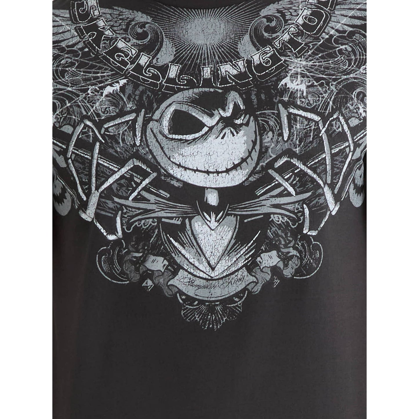 Nightmare Before Christmas Men's and Big Men's Graphic Tee with Short Sleeves, Size L (42-44)