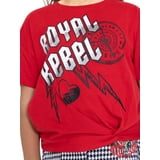 Disney Descendants The Rise of Red Girls' Royal Rebel T-Shirt, Sizes 4-16