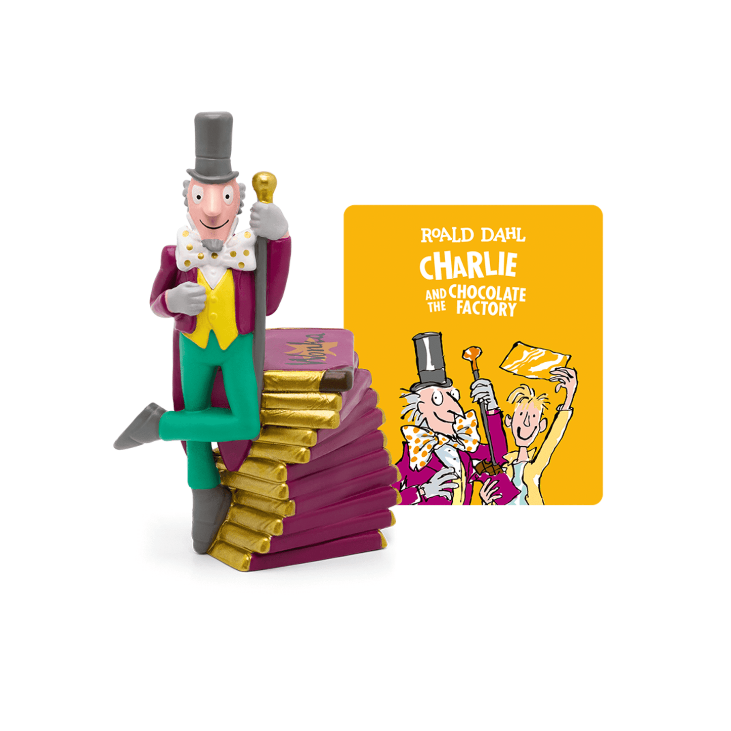 tonies Roald Dahl: Charlie and the Chocolate Factory Audio Toy Figurine, Age Group 6+