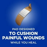 Band-Aid Brand Flexible Fabric Adhesive Bandages, All One Size, 8 Ct