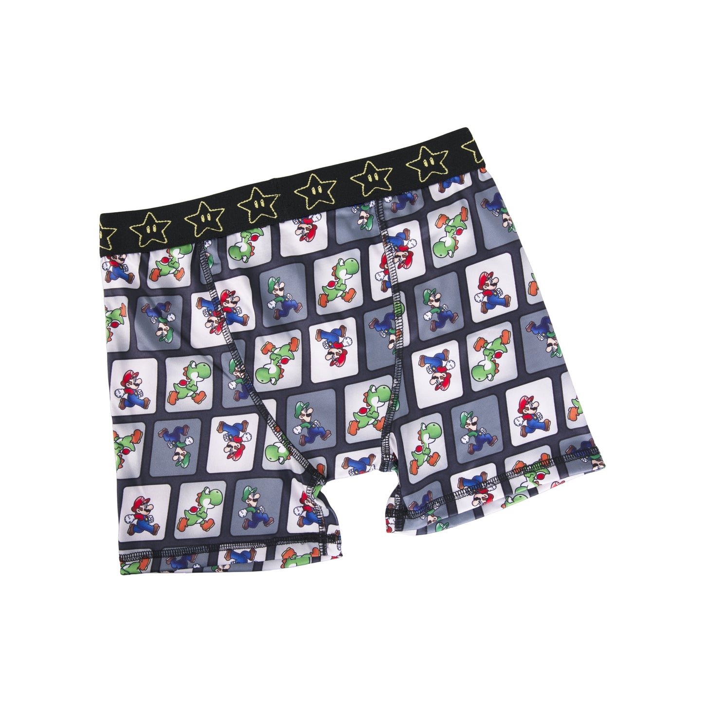 Mario Brothers Athletic Boxer Briefs Underwear, 4-Pack, Size S