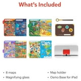 Osmo - Detective Agency Starter Kit for iPad, Pretend Play, Detective Board Game, Mystery Games, Learning Toys for 5 to 11 Year Olds, Mystery Toys, Detective Toy, Puzzles for Kids, Memory Games, STEM