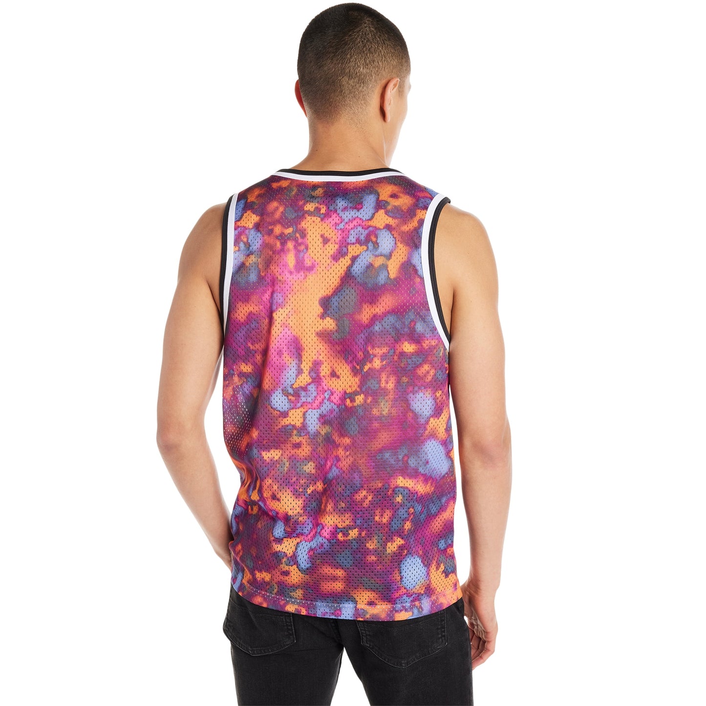 No Boundaries Men’s Perforated Mesh Tank Top, Sizes XS-XXL