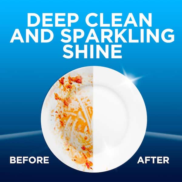 Power Dishwasher Pods, No Pre-Rinse Dishwasher Detergent Soap, Deep Clean & Shine W/ Degreasing Power, 76 Count