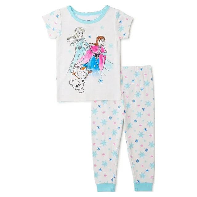 Frozen Toddler Snug-Fit Pajama Set, 2 Piece, Size 3T