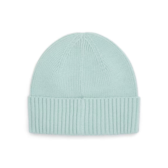 Time and Tru Women's Ribbed Beanie, One Size, Green Juniper