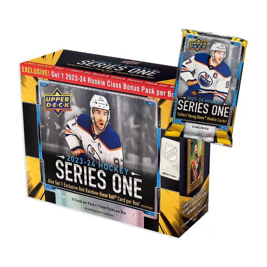 2023/24 Upper Deck Series 1 Hockey Mega Box (1994/95 Rookie Die-Cut Bonus Pack!)