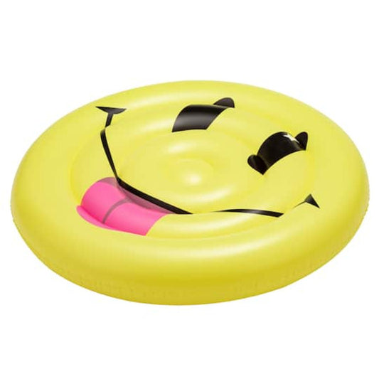 Creatology Summer Smiley Face Island Pool Float