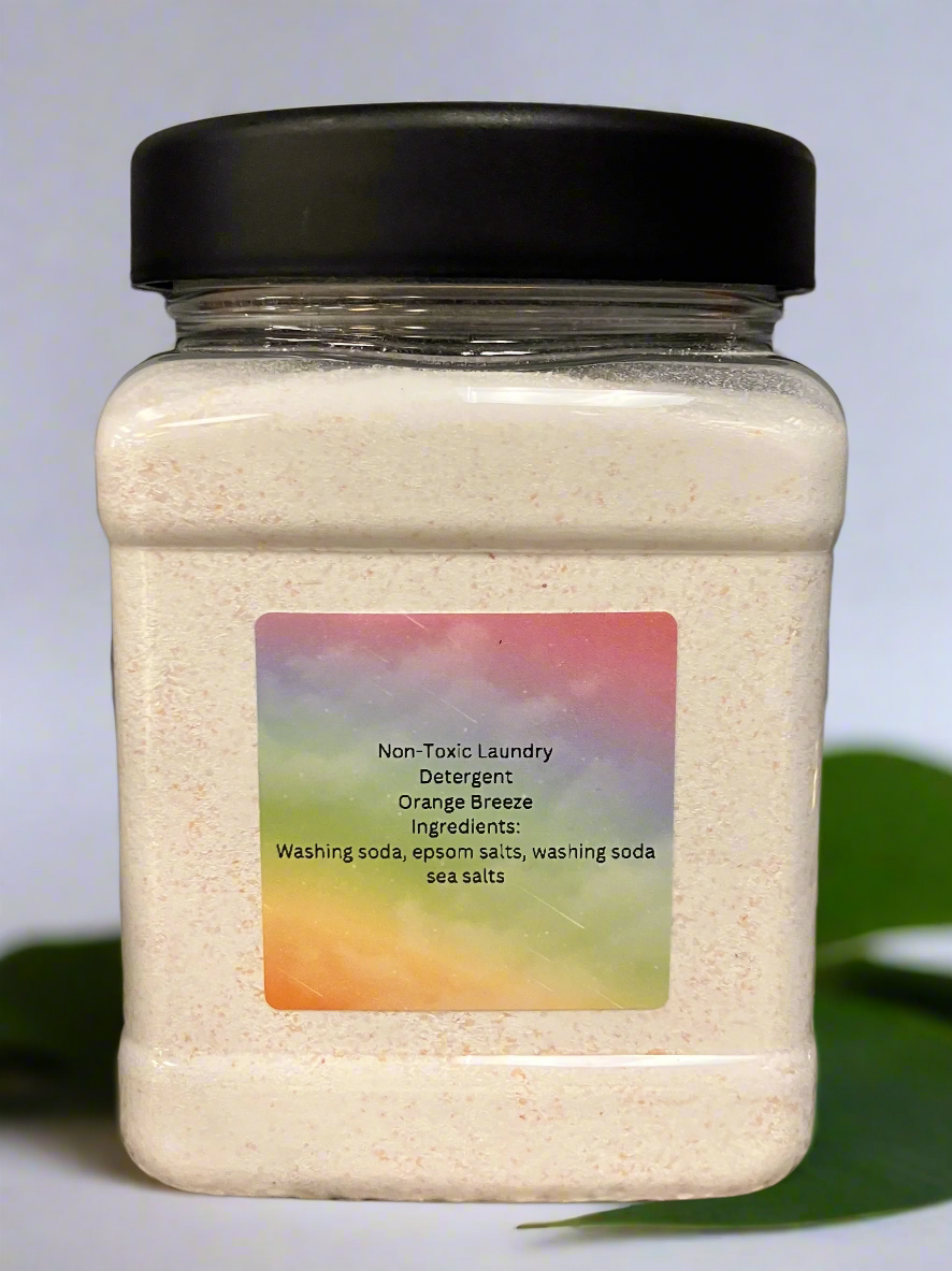 Natural Non-Toxic Laundry Detergent, 40 oz. - Orange Breeze