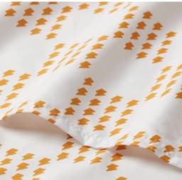 Full Microfiber Kids' Sheet Set Yellow - Pillowfort: Recycled Polyester, Lightning Pattern, OEKO-TEX Certified