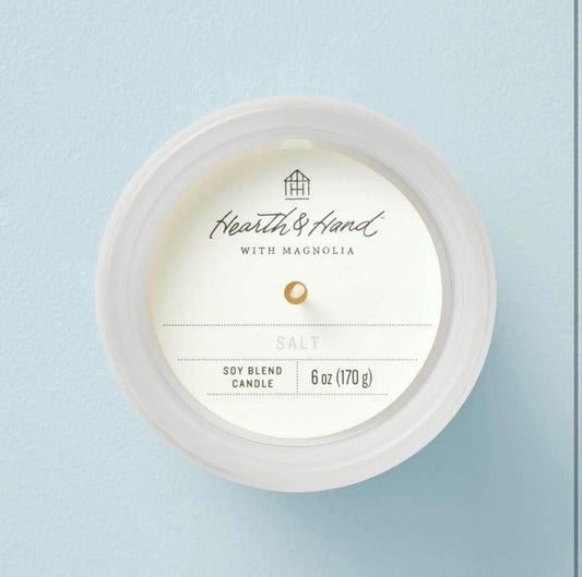Hearth & Hand With Magnolia Salt Candle 6 oz