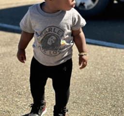 Toddler Boys' Bob Marley 'One Love' Short Sleeve Graphic T-Shirt - Gray 12M