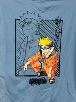 Boys' Short Sleeve Naruto Graphic T-Shirt - Dusty Blue M(8) - Art Class™