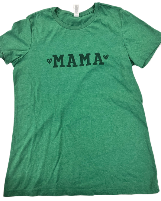 "Mama" Short Sleeved Custom Shirt - Women's 2x (fitted)