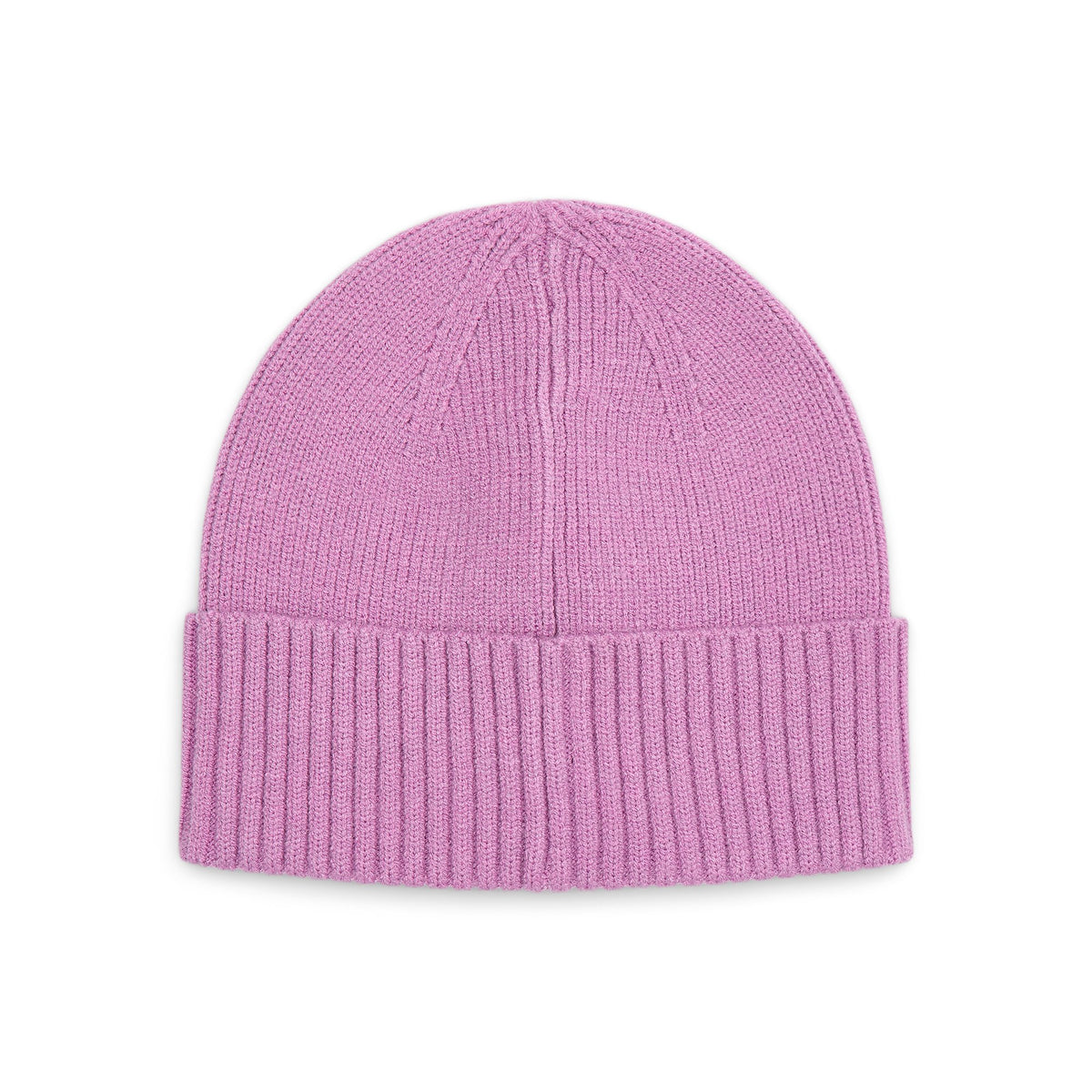 Time and Tru Women's Ribbed Beanie, One Size,  Purple Dawn